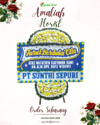 Papan Bunga Duka di Merigi