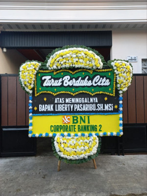 Papan Bunga Duka di Merigi