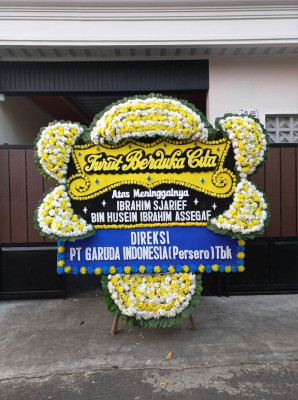 Papan Bunga Duka di Merigi