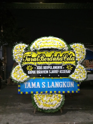 Papan Bunga Duka di Merigi