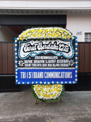 Papan Bunga Duka di Merigi